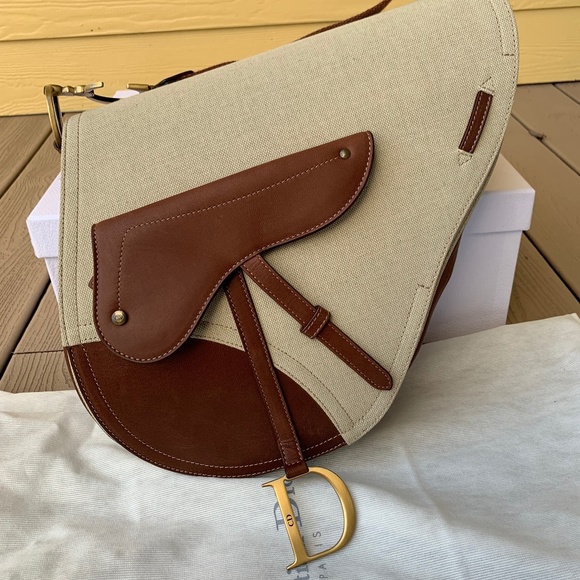 Dior Handbags - Vintage Dior Saddle Bag